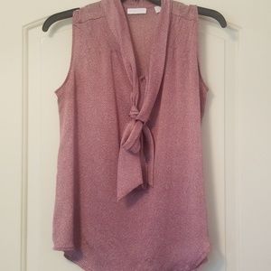 New York & company sleeveless blouse